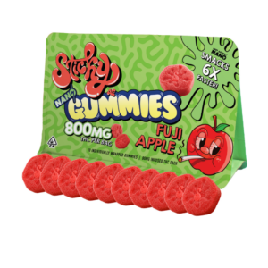 800mg Sticky Nano Gummies Fuji Apple 🍎
