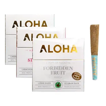 Aloha PePe Puffs Mini Pre-Rolls (5 Joints)