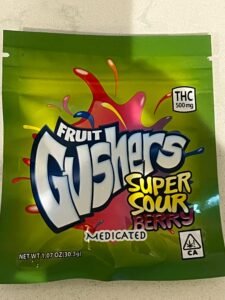 Fruit Gushers Super Sour Berry (500mg)