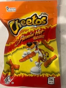 Cheetos Flamin’ Hot Crunchy (600mg)