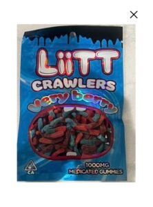 LiTT Crawlers Very Berry (1000mg)