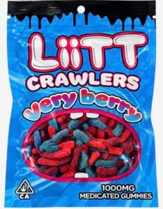 LiTT Crawlers Very Berry (1000mg)