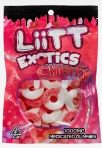 LiTT Exotics Cherry Rings (1000mg)